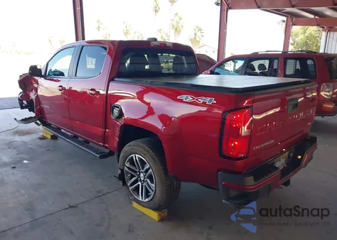 2021 Chevrolet Colorado 4Wd Short Box Lt from USA, damaged, VIN 1GCGTCEN6M1127606